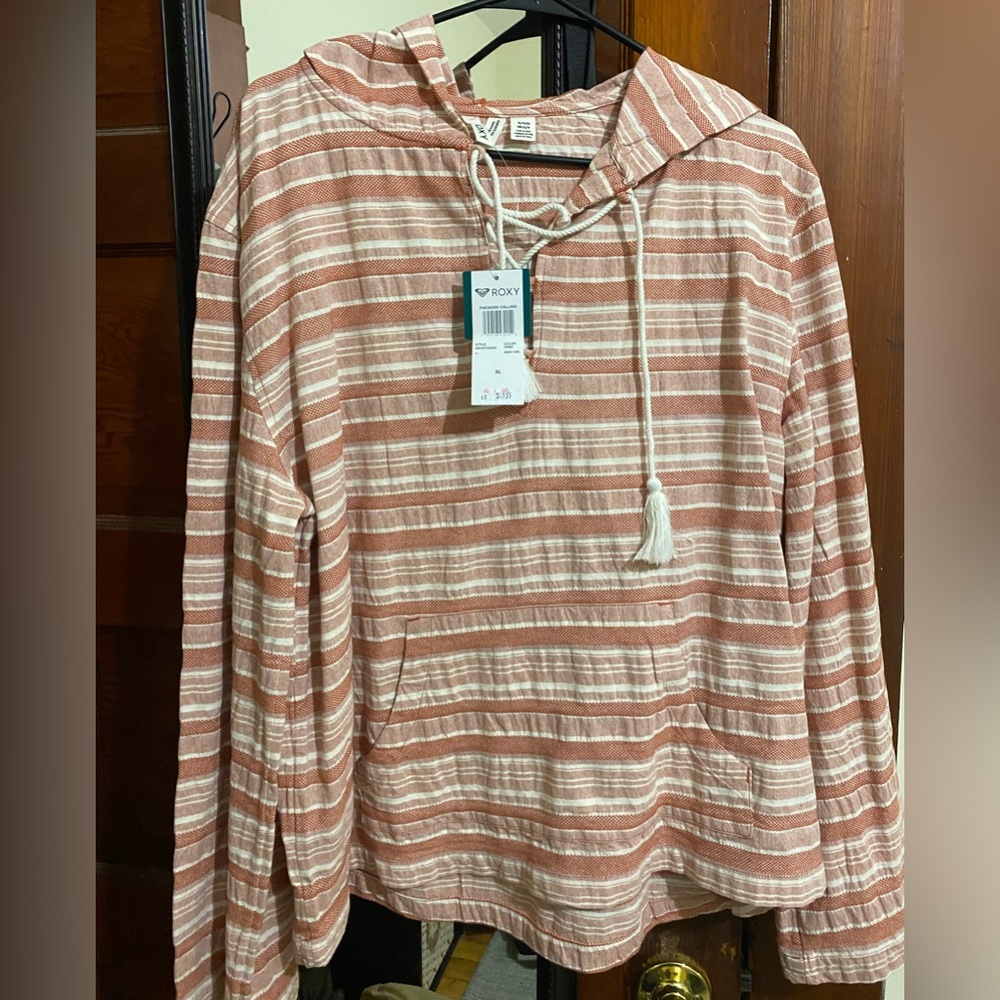 Roxy lightweight poncho hoodie